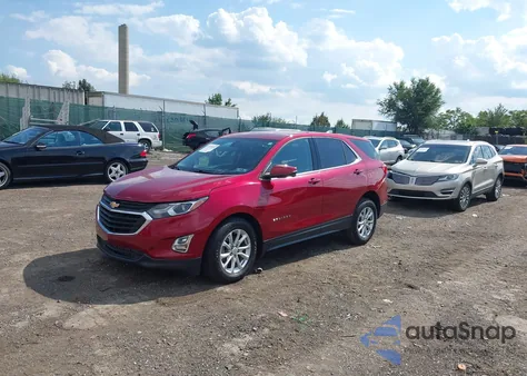 2019 Chevrolet Equinox Lt z USA, uszkodzony, nr VIN 2GNAXUEVXK6306801